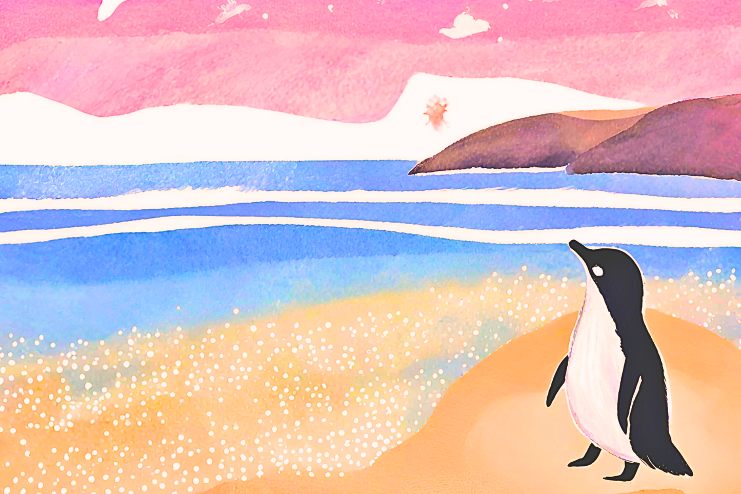 Starry Eyed Penguin: Print