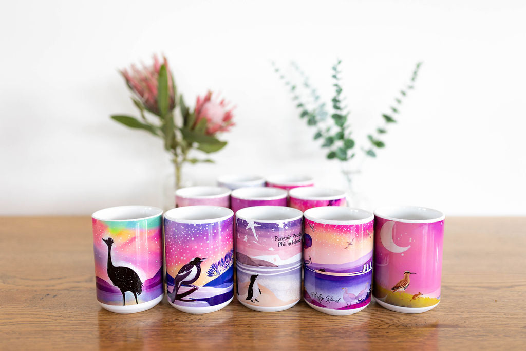 Ceramic Art Mugs