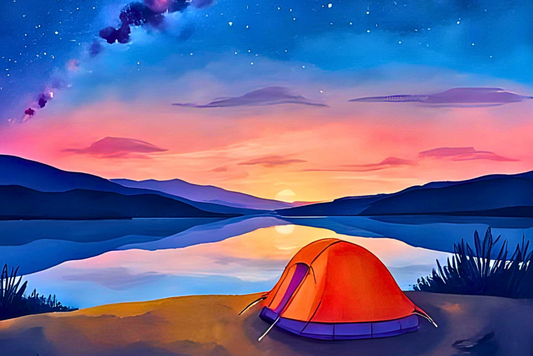 Camping with the Cosmos: Print
