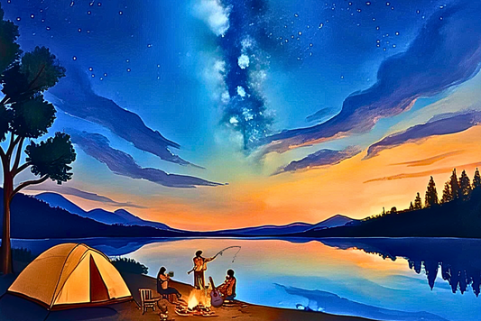The Campfire Crew: Print