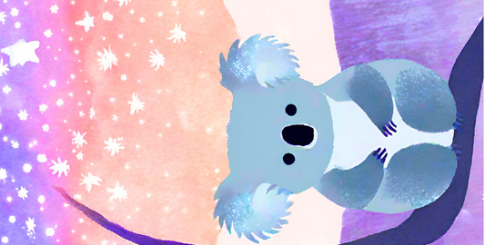 Starry Eyed Koala: Art Pen